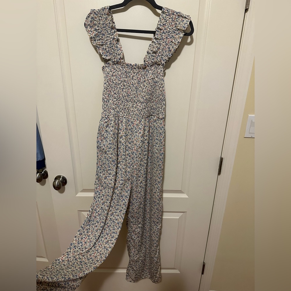 Floral jumpsuit